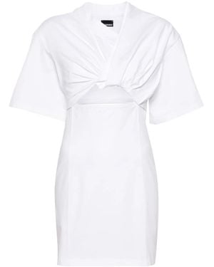 Jacquemus La Robe T-shirt Bahia Cotton Mini Dress - White