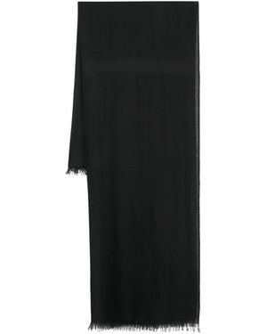 Bompard Schal Aus Voile - Schwarz