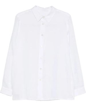 Riviera Button-Fastening Shirt - White