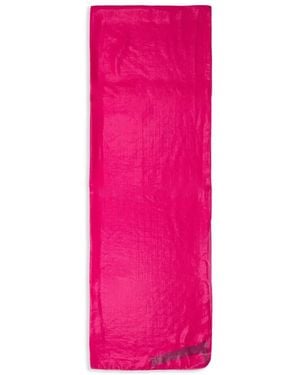 Emporio Armani Schal Mit Logo - Pink