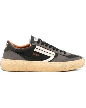 PURAAI Daiquiri Laqce-Up Trainers - Black
