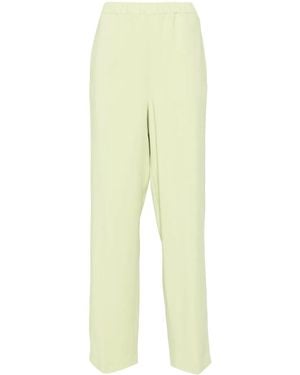 Fabiana Filippi Elasticated-Waistband Trousers - Yellow