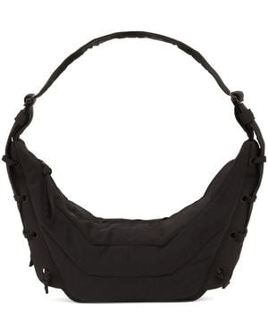 Lemaire Soft Game Small Nylon Shoulder Bag - Black
