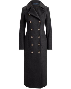 Polo Ralph Lauren Double-Breasted Coat - Black