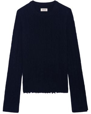 Zadig & Voltaire Jonasson Jumper - Blue