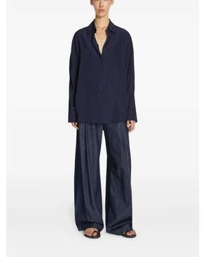 Dries Van Noten Pleated Jeans - Blue