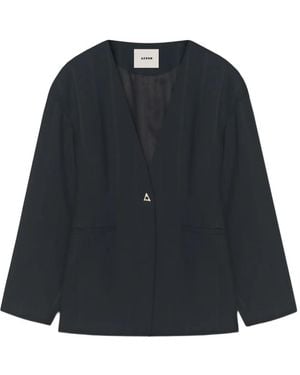 Aeron Somerset Long-Sleeve Blazer - Black