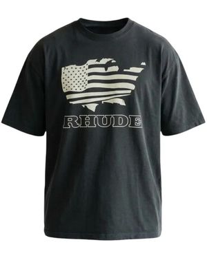 Rhude Banner T-Shirt - Black