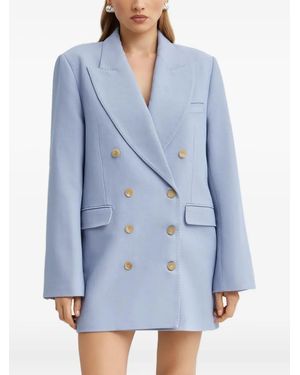 KHAITE Doppelreihiger Balton Blazer - Blau