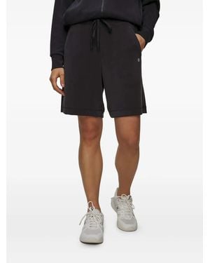 Deha Logo-Print Shorts - Black