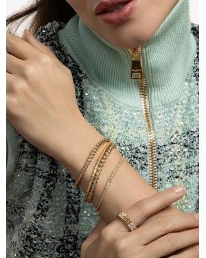 ’ROBERTO DEMEGLIO Extensible Tennisarmband Mit Diamanten - Grün