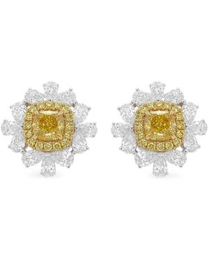 HYT Jewelry 18K And Diamond Earrings - Metallic