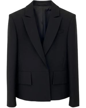 Valentino Garavani Single-Breasted Flap-Pocket Blazer - Blue