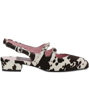 CAREL PARIS 25Mm Peche Slingback Flats - Brown