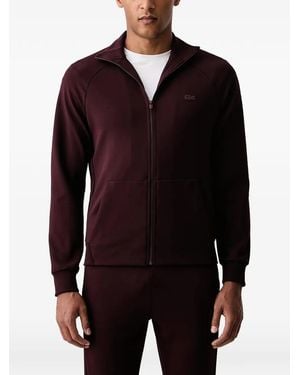 Lacoste Sweat Commuter À Fermeture Zippée - Bleu