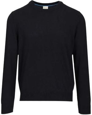 Paul Smith Long-sleeve crew neck sweater - Blau
