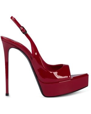 Le Silla Uma Slingback Sandals - Red