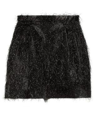 RED Valentino Textured Mini Skirt - Black