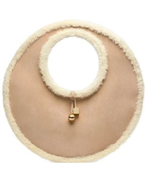 Jacquemus The Round ハンドバッグ - メタリック