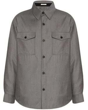 The Row Chest-Pocket Shirt - Grey