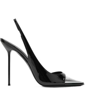 Paris Texas Lidia Slingback Sandals - White