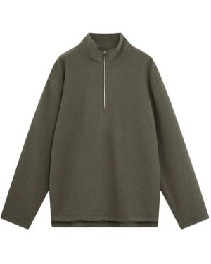 Rier Half-Zip Sweatshirt - Green