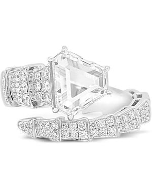 HYT Jewelry 18Kt Witgouden Ring Met Diamant