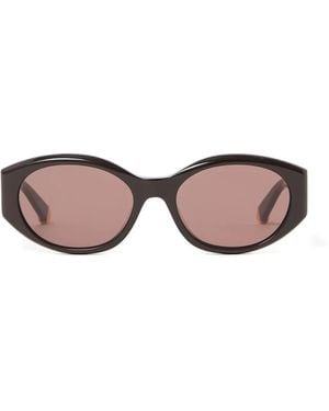 Stella McCartney Oval-Frame Sunglasses - Pink