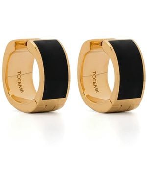 TOTEME Signature Hoops - Metallic