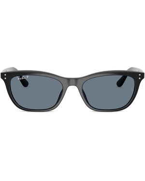 Ray-Ban Rectangle-Frame Sunglasses - Grey