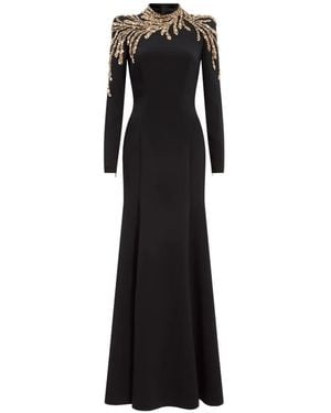 Jenny Packham Viper Maxi Dress - Black