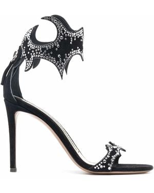 Alexandre Vauthier Betsy Embellished Sandals - Black
