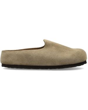 Birkenstock Amsterdam Wrapped Mules - Grey