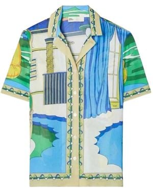 Tory Burch Printed Shirt - Blue