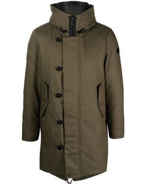 Peuterey Hooded Feather Down Parka - Green