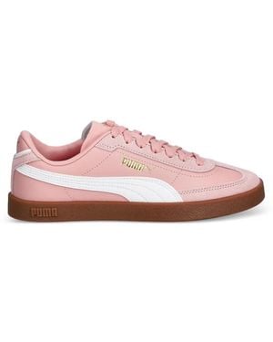 PUMA Suede-Panelled Sneakers - Pink