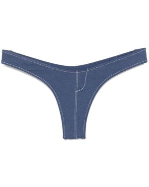 Frankie's Bikinis X Bella Hadid Full Moon ビキニボトム - ブルー