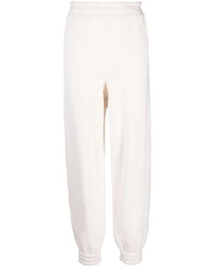 Barrie Cashmere Knitted Trousers - White