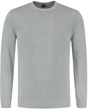 Fedeli Crew-Neck Sweater - Grey