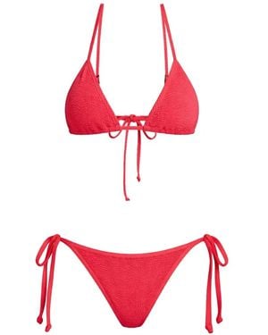 Bondeye Top Bikini Luana A Triangolo - Rosso