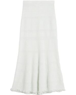 Lanvin Cotton Maxi Skirt - White