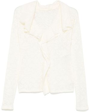 Philosophy Di Lorenzo Serafini Lace Shirt - White