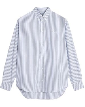 Maison Kitsuné ストライプ シャツ - ホワイト