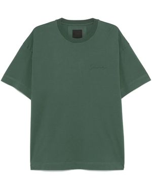 Givenchy ロゴ Tシャツ - グリーン
