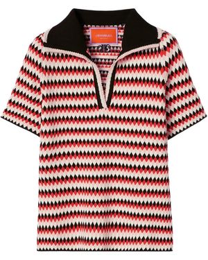 La DoubleJ Logo-Embroidered T-Shirt