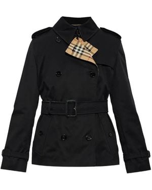 Burberry Gabardina Garbardine Lakefield - Negro