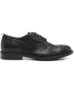 Moma Lace-Up Derby Shoes - Black