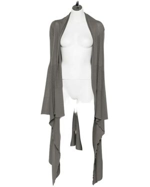 Rick Owens Asymmetrischer Cardigan - Weiß