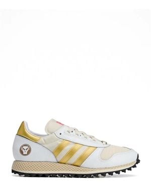 adidas Originals Spezial Goldie Striped Trainers - White