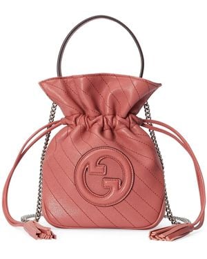 Gucci Mini Blondie Beuteltasche - Rot